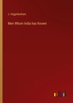Cover Men Whom India has Known