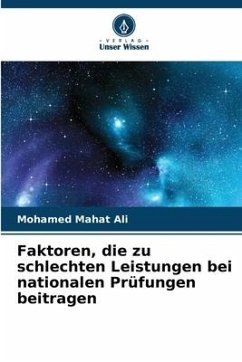 Faktoren, die zu schlechten Leistungen bei nationalen Prüfungen beitragen - Ali, Mohamed Mahat