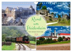 Rund um Heidenheim (Wandkalender 2024 DIN A4 quer), CALVENDO Monatskalender - Huschka, Klaus-Peter