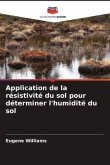 Application de la résistivité du sol pour déterminer l'humidité du sol