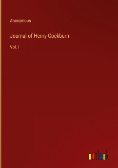 Journal of Henry Cockburn - Anonymous