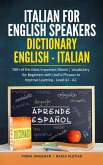 Italian for English Speakers: Dictionary English - Italian: 700+ of the Most Important Words   Vocabulary for Beginners with Useful Phrases to Improve Learning - Level A1 - A2 (eBook, ePUB)