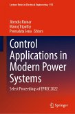 Control Applications in Modern Power Systems (eBook, PDF)