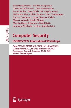 Computer Security. ESORICS 2022 International Workshops (eBook, PDF)