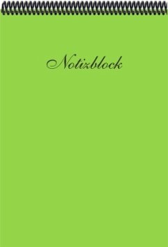 Cover Notizblock DINA 4