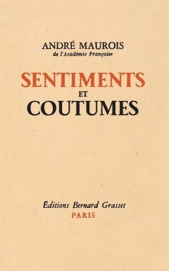 Cover Sentiments et coutumes