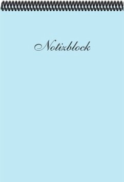 Cover Notizblock DINA 4