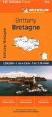 Brittany - Michelin Regional Map 512