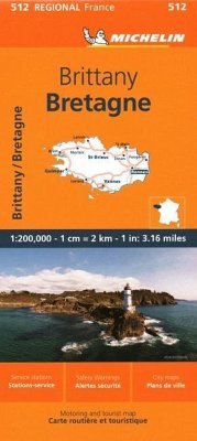 Cover Brittany - Michelin Regional Map 512