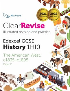 Cover ClearRevise Edexcel GCSE History 1HI0 The American West c1835-c1895
