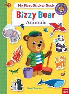 Cover Bizzy Bear: My First Sticker Book Animals