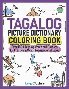 Tagalog Picture Dictionary Coloring Book - Lingo Mastery