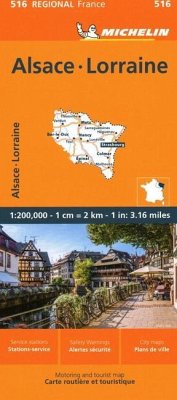 Alsace Lorraine - Michelin Regional Map 516 - Michelin