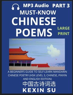 Cover Must-know Chinese Poems (Part 3)