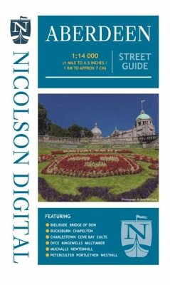 Cover Nicolson Street Map Aberdeen (Card Cover)