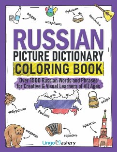 Russian Picture Dictionary Coloring Book - Lingo Mastery