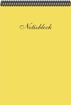 Cover Notizblock DINA 4