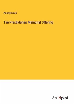 Cover The Presbyterian Memorial Offering