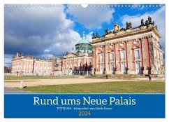 Rund ums Neue Palais - Potsdam (Wandkalender 2024 DIN A3 quer), CALVENDO Monatskalender - Kruse, Gisela