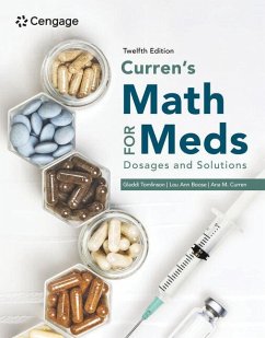 Curren's Math for Meds: Dosages and Solutions - Tomlinson, Gladdi; Boose, Lou Ann