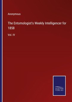 The Entomologist's Weekly Intelligencer for 1858 - Anonymous