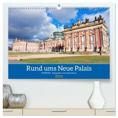 Rund ums Neue Palais - Potsdam (hochwertiger Premium Wandkalender 2024 DIN A2 quer), Kunstdruck in Hochglanz - Kruse, Gisela