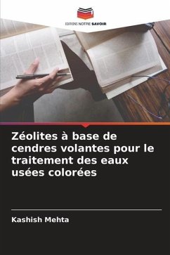 Zéolites à base de cendres volantes pour le traitement des eaux usées colorées - Mehta, Kashish