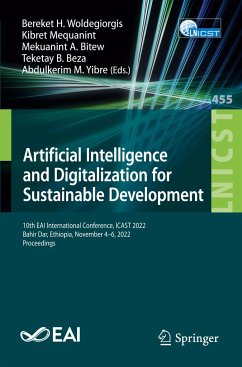 Artificial Intelligence and Digitalization for Sustainable Development