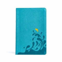 CSB Easy-For-Me Bible for Early Readers, Aqua Blue Leathertouch - Csb Bibles By Holman