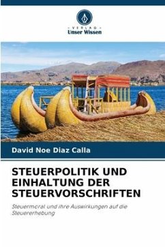 STEUERPOLITIK UND EINHALTUNG DER STEUERVORSCHRIFTEN - Diaz Calla, David Noe