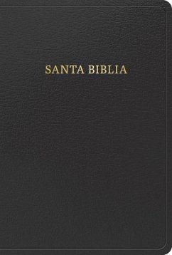Rvr 1960 Biblia Letra Grande Tamaño Manual, Negro, Imitación Piel (Edición 2023)