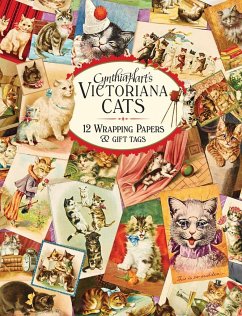 Cynthia Hart's Victoriana Cats: 12 Wrapping Papers and Gift Tags - Hart, Cynthia