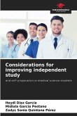 Considerations for improving independent study