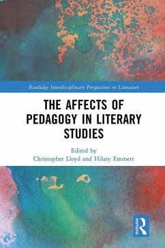 The Affects of Pedagogy in Literary Studies (eBook, ePUB) Cover The Affects of Pedagogy in Literary Studies (eBook, ePUB)