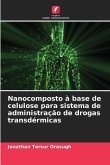 Nanocomposto à base de celulose para sistema de administração de drogas transdérmicas