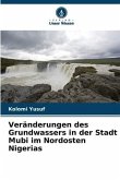 Veränderungen des Grundwassers in der Stadt Mubi im Nordosten Nigerias