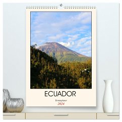 Ecuador - Terminplaner (hochwertiger Premium Wandkalender 2024 DIN A2 hoch), Kunstdruck in Hochglanz