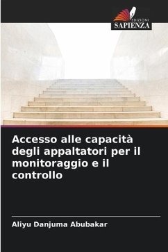 Accesso alle capacità degli appaltatori per il monitoraggio e il controllo - Abubakar, Aliyu Danjuma