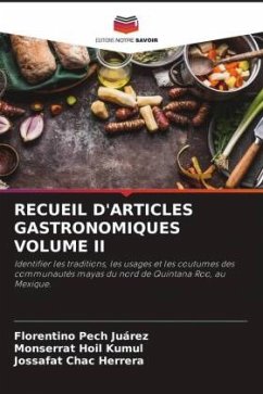 Cover RECUEIL D'ARTICLES GASTRONOMIQUES VOLUME II