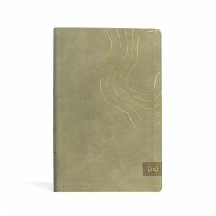 CSB (In)Courage Devotional Bible, Sage Leathertouch - (In)Courage; Csb Bibles By Holman