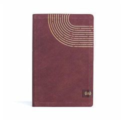 CSB (In)Courage Devotional Bible, Bordeaux Leathertouch, Indexed - (In)Courage; Csb Bibles By Holman