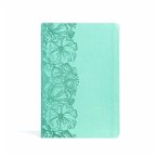 CSB Large Print Thinline Bible, Value Edition, Light Teal Leathertouch