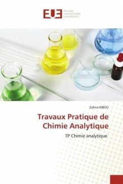 Travaux Pratique de Chimie Analytique - KIBOU, Zahira