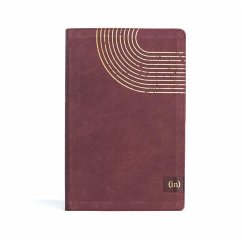CSB (In)Courage Devotional Bible, Bordeaux Leathertouch - (In)Courage; Csb Bibles By Holman