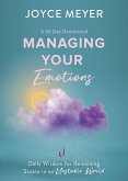 Managing Your Emotions