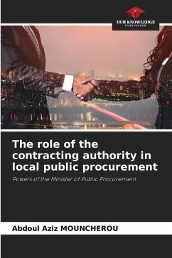 The role of the contracting authority in local public procurement - MOUNCHEROU, Abdoul Aziz
