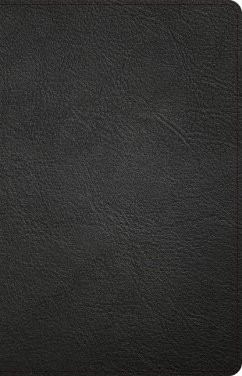 NASB Large Print Thinline Bible, Holman Handcrafted Collection, Black Premium Goatskin - Holman Bible Publishers