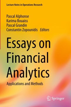 Cover Essays on Financial Analytics