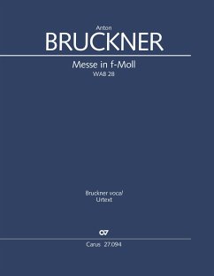 Messe in f-Moll (Klavierauszug) - Bruckner, Anton