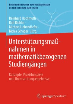 Unterstützungsmaßnahmen in mathematikbezogenen Studiengängen (eBook, PDF)